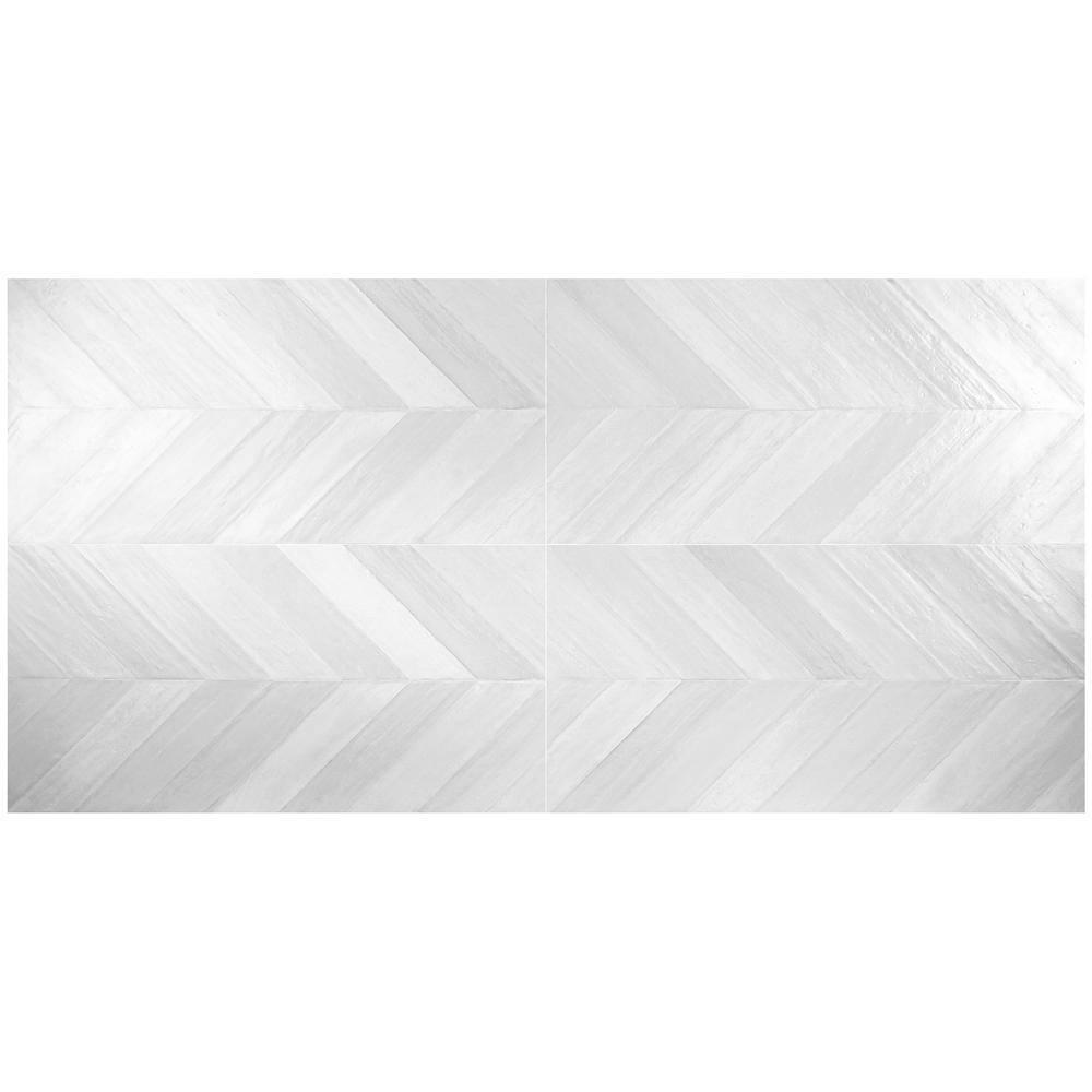 Nord 23" x 47" Porcelain Stone Look Wall & Floor Tile