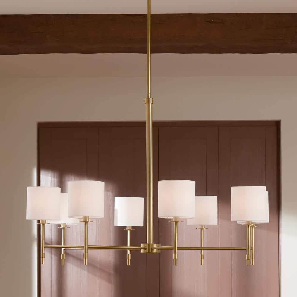 Kichler Lighting Ali 8 - Light Chandelier in  Brushed Natural Brass