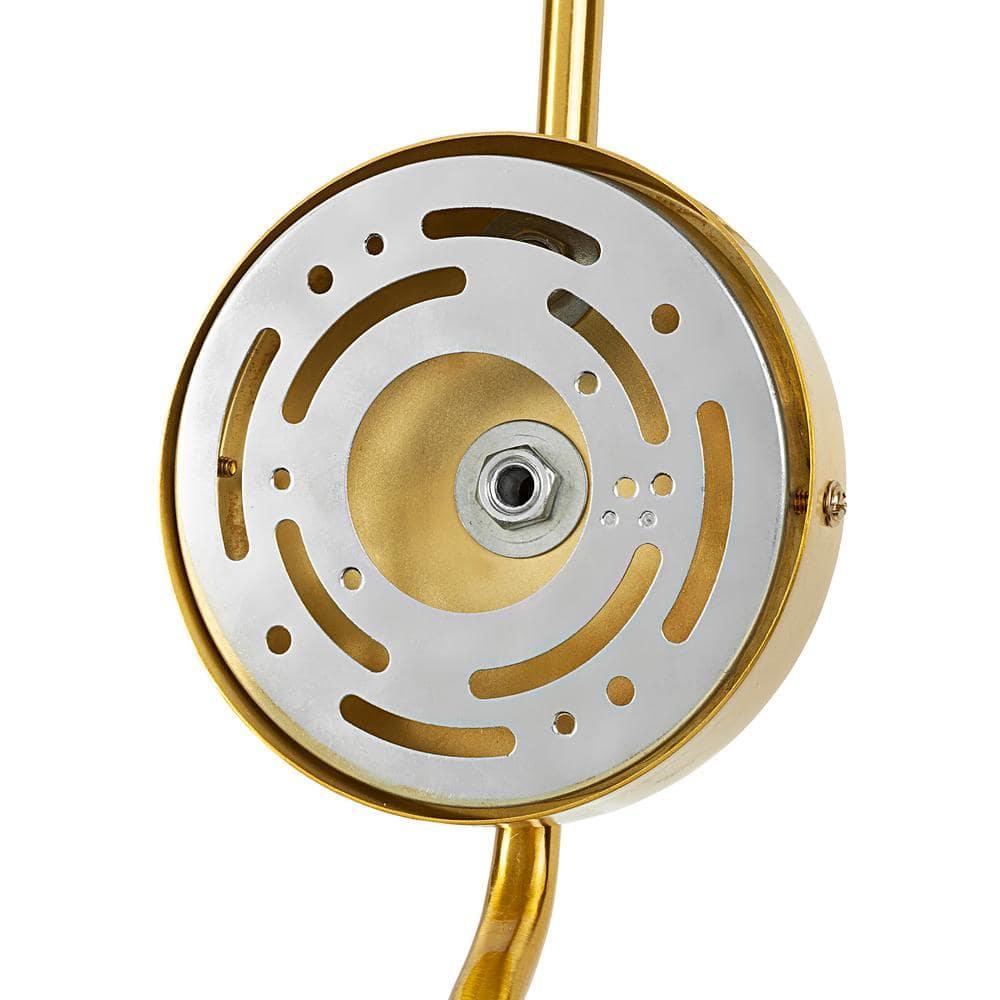 Joss & Main Gracieleigh Iron Plug-in Armed Sconce