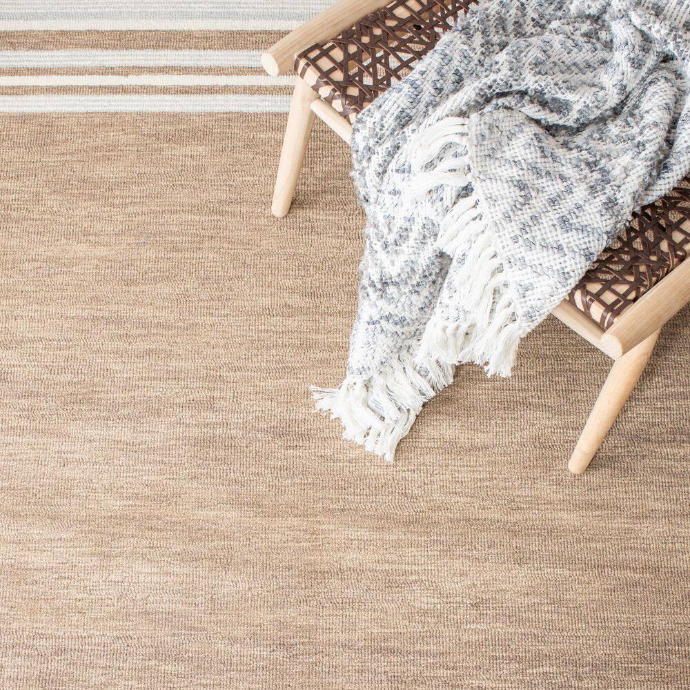 Metro MET602 Hand Tufted Indoor Accent Rug - Brown/Ivory - 3'x5' - Safavieh