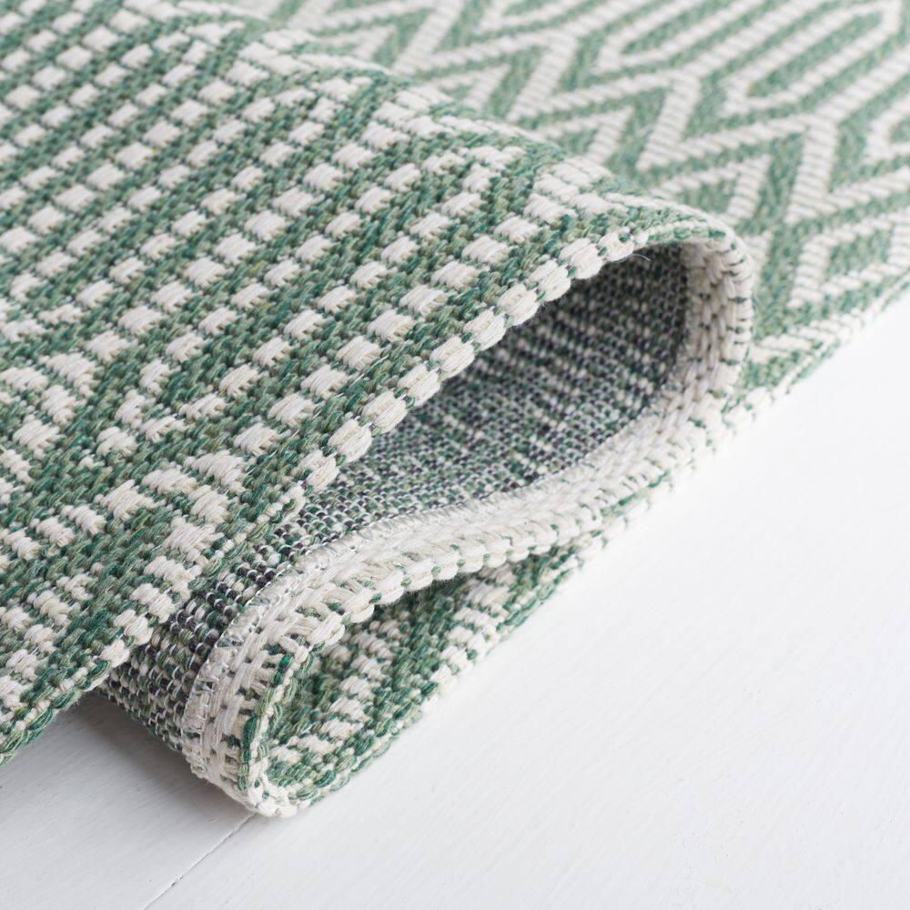 Martha Stewart Rugs Martha Stewart 405 100% Cotton Geometric Rug