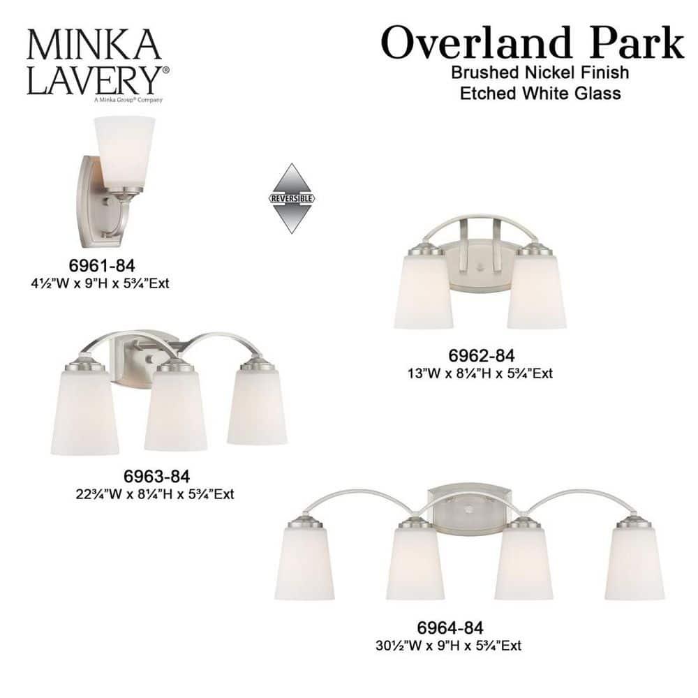 Minka Lavery - Overland Park - 2 Light Transitional Bath Vanity in Transitional