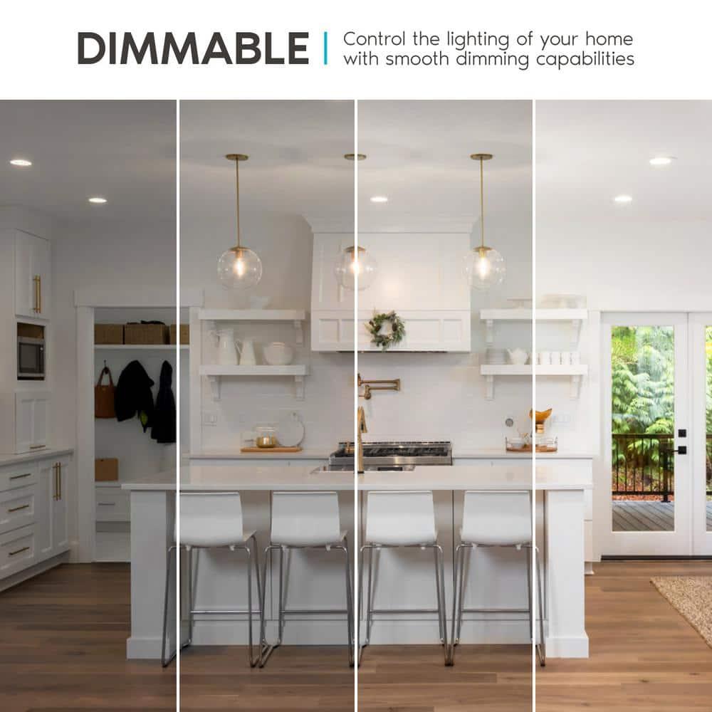 8 Watt (60 Watt Equivalent), Edison A19 LED, Dimmable Light Bulb, E26/Medium (Standard) Base