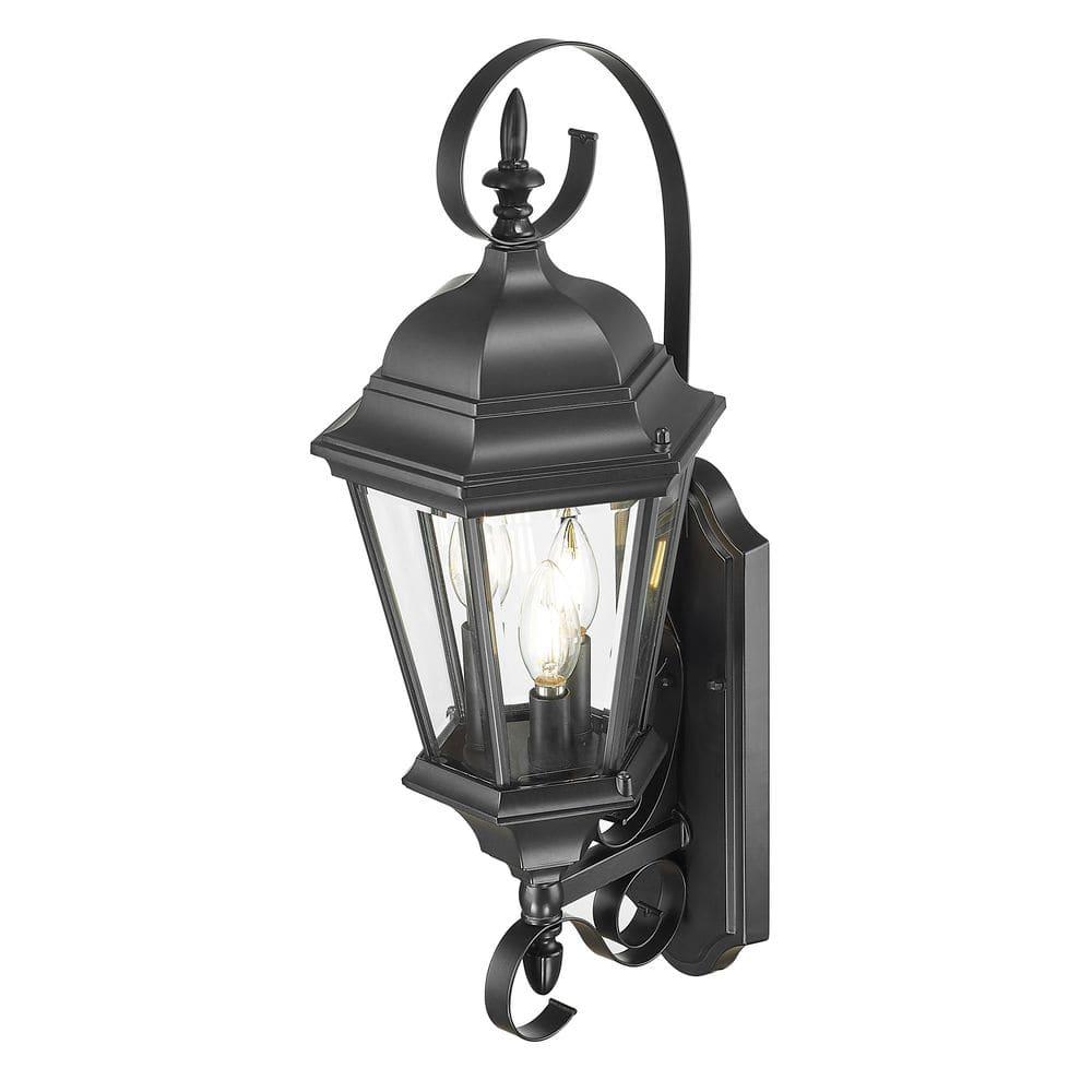 Acclaim Lighting 5413 New Orleans 3 Light 25" Height Outdoor Wall Sconce - Black