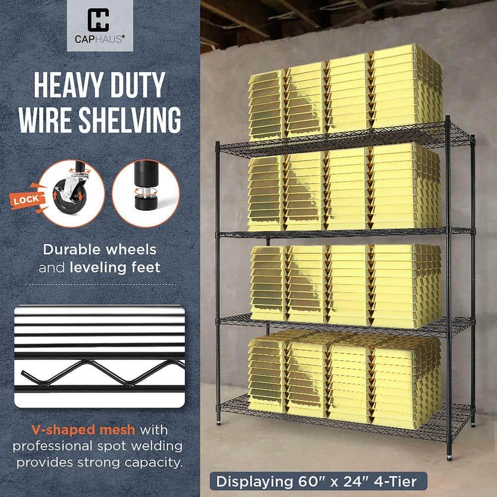 CAPHAUS Shelving Unit with Wheels
