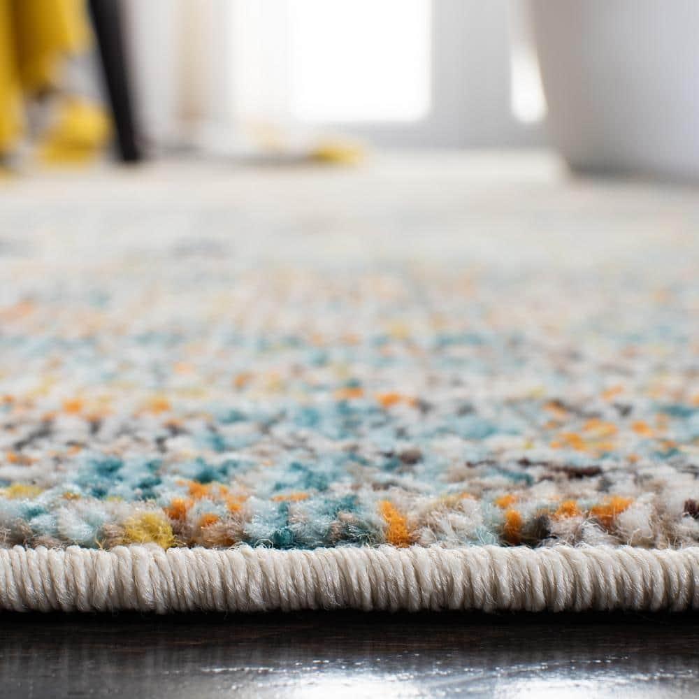 Madison MAD425 Power Loomed Indoor Area Rug - Grey/Gold - 12'x15' - Safavieh