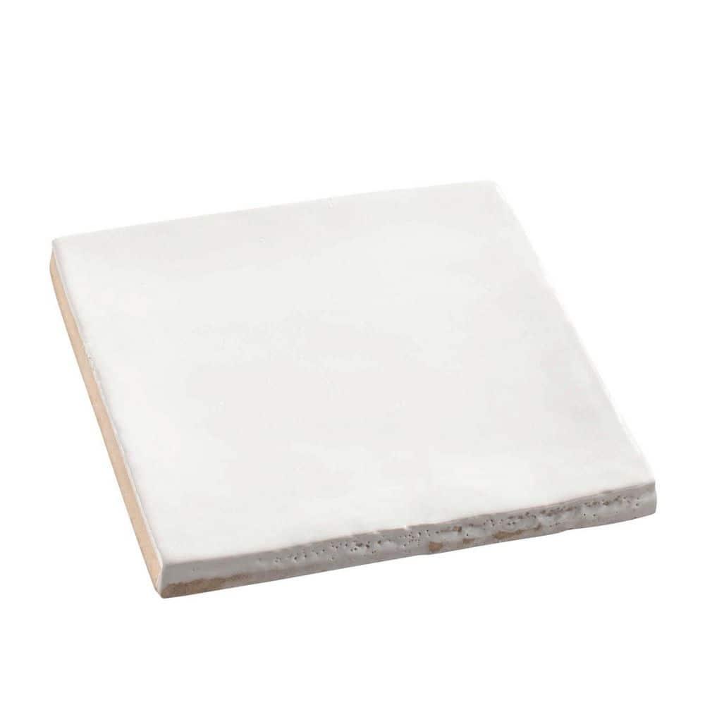 Andova Jenae 4-in. Zellige Glossy Ceramic Wall Tile