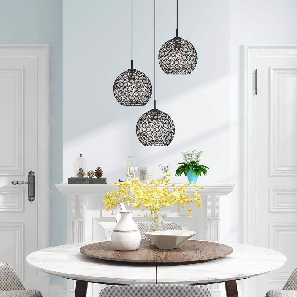 Livex Lighting Cassandra 1 - Light Pendant in  Black