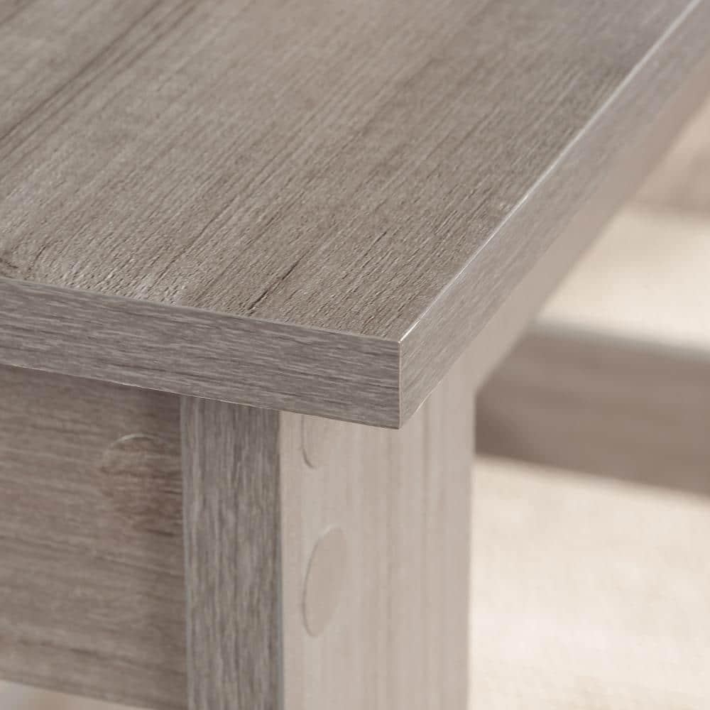 Sauder Writing Desk in Silver Sycamore