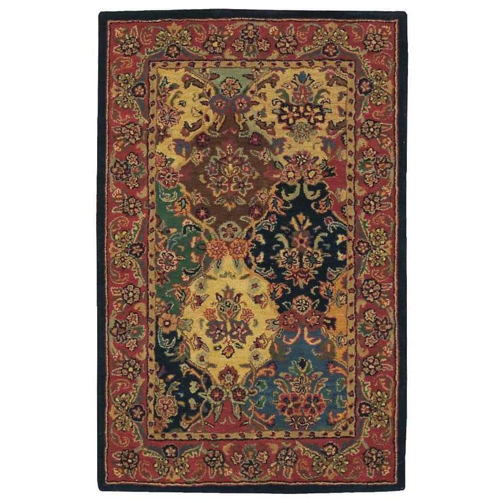 Nourison India House Multicolor Area Rug IH23 5' x 8'