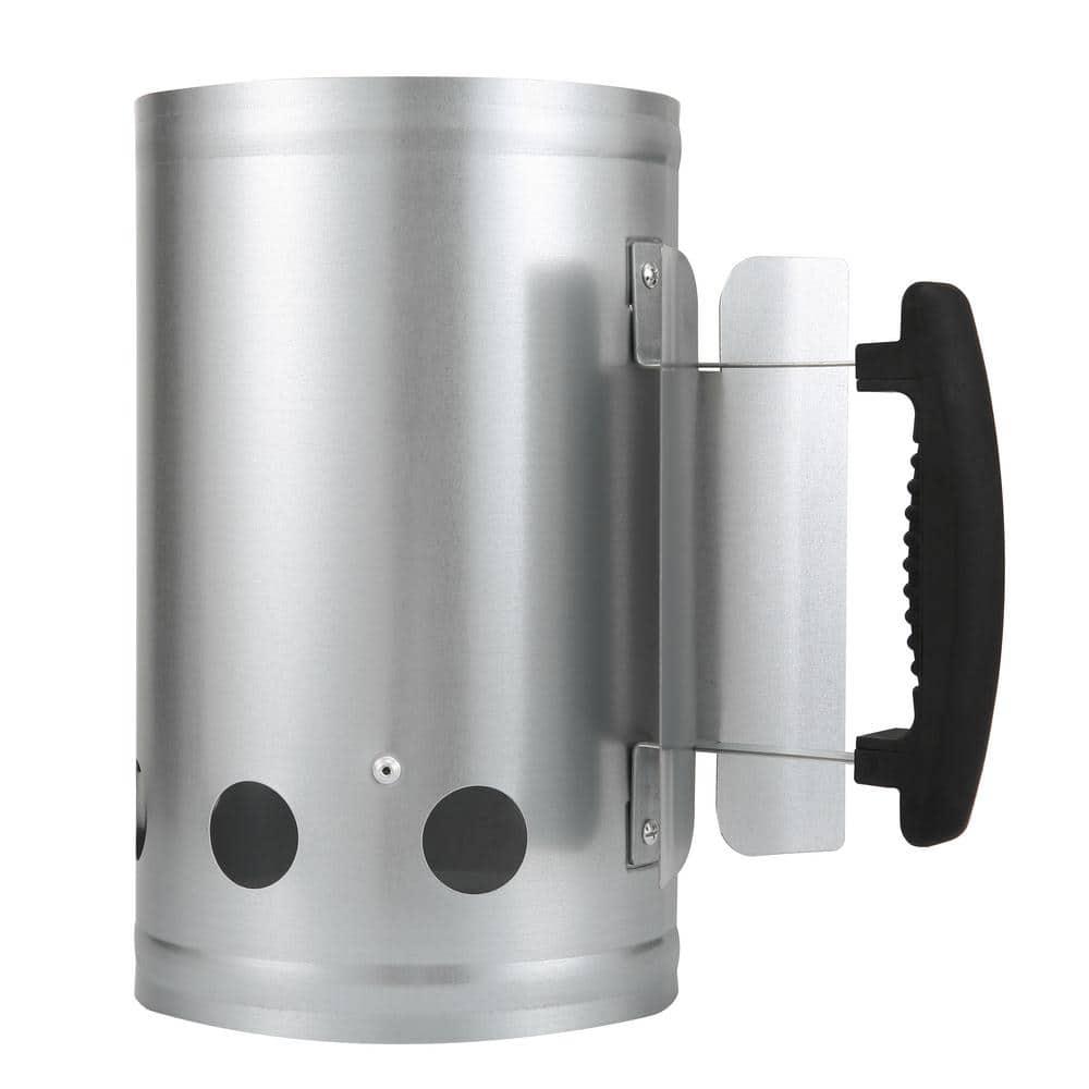 Kingsford Quick Start Zinc-Plated Steel Charcoal Chimney Starter