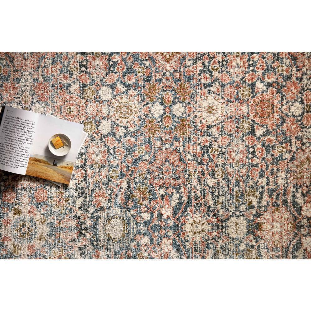 Loloi II Saban SAB-03 Oriental Navy / Rust Area Rug 7'-10" x 10'