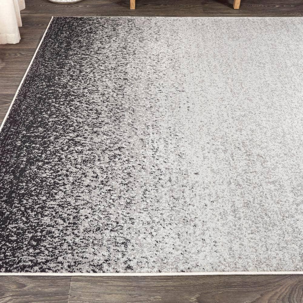 4'x6' Shore Modern Gradient Area Rug, Gray/Cream - JONATHAN Y