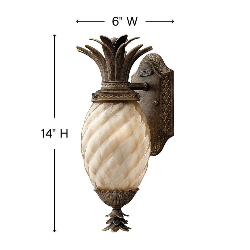 Hinkley Lighting - Plantation - 1 Light Extra Small Outdoor Wall Lantern in