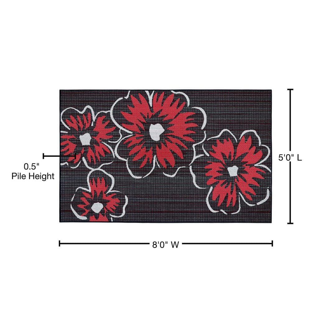Vera Bradley Vera Bradley Floral Indoor / Outdoor Rug