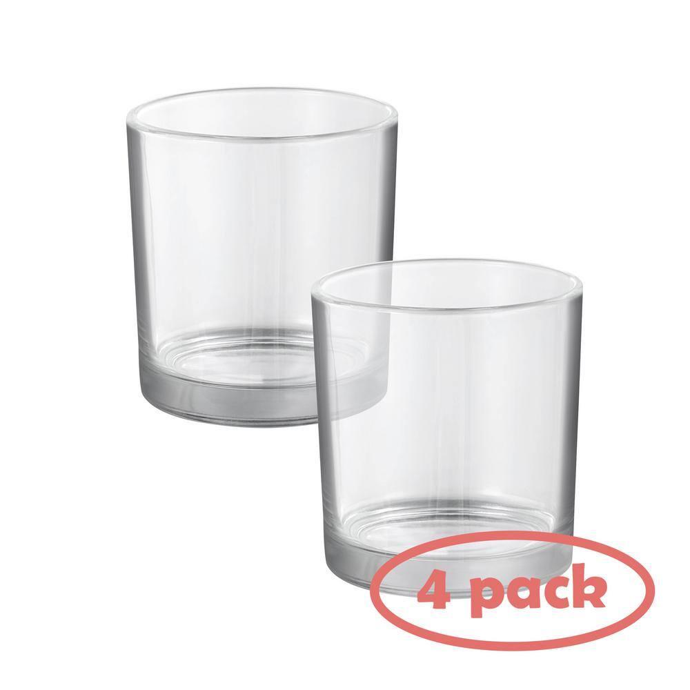 Aspen Creative#25706-6,Votive Candle Holder,Wedding Parties,Holiday&Home Decor,4-1/4"D x 4-5/8"H,Set of 6