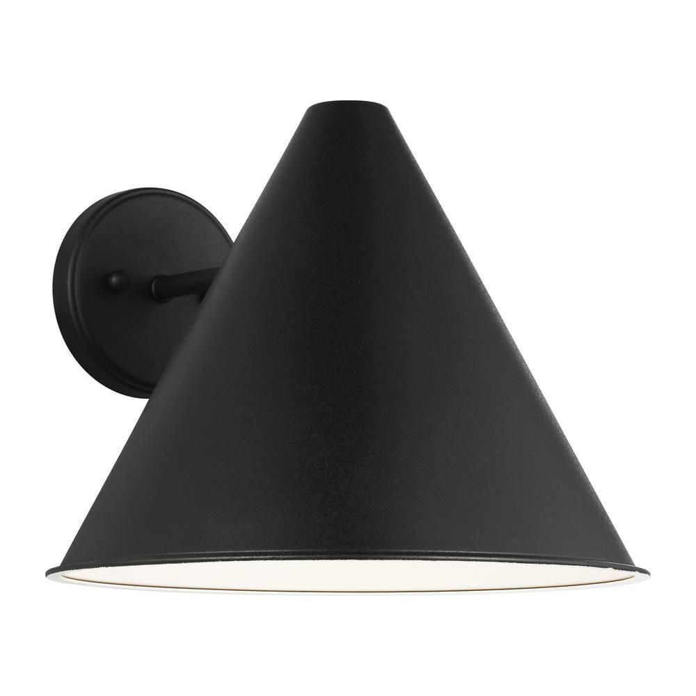 Crittenden 1-Light Black Outdoor Wall Lantern