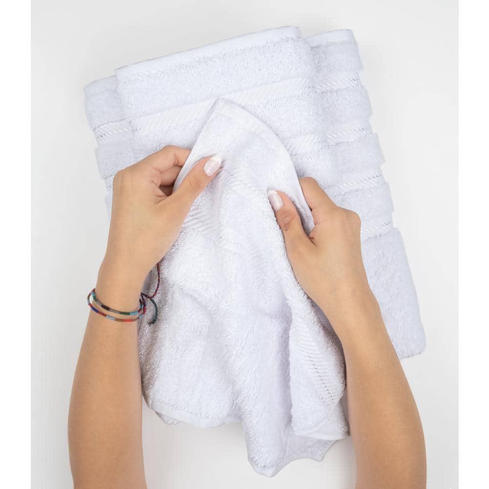 American Soft Linen Luxury 35x70 Jumbo Large Bath Towel, 100% Cotton Turkish Bath Towel Sheet, White
