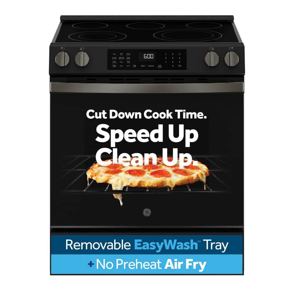 GE Appliances GE 30" Slide-In Electric Convection Range