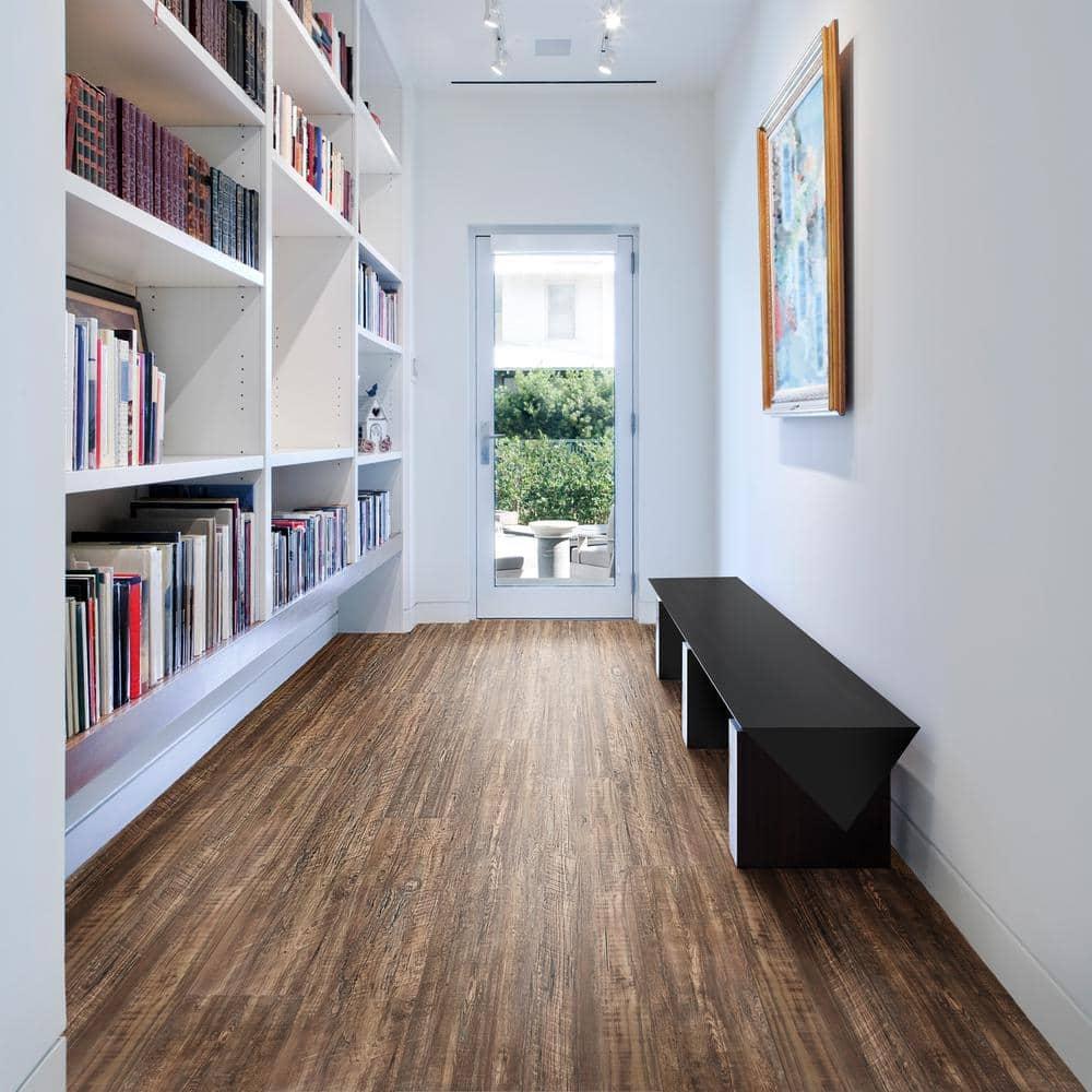 Achim Importing Co Flex Flor™ Looselay 5mm Thick 9'' W x 48'' L Vinyl Plank