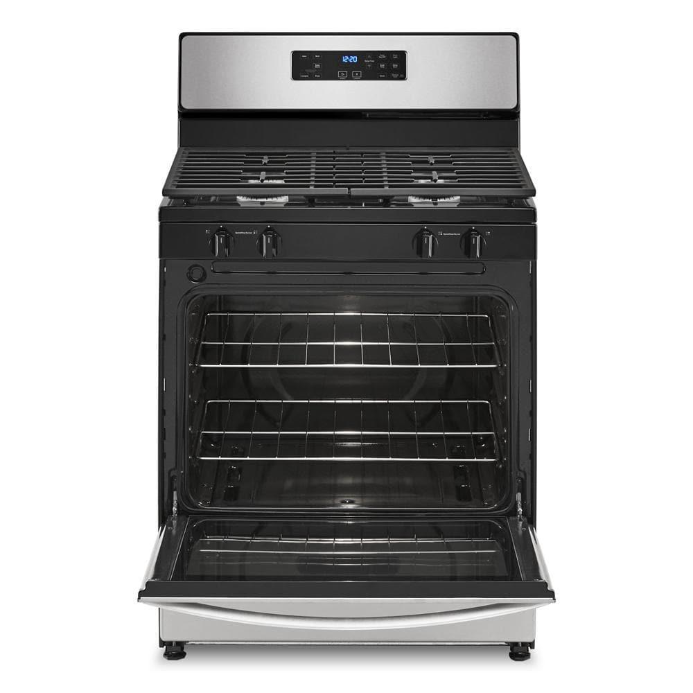 WHIRLPOOL WFG320M0MS 30" FREE STANDING GAS RANGE Stainless Steel