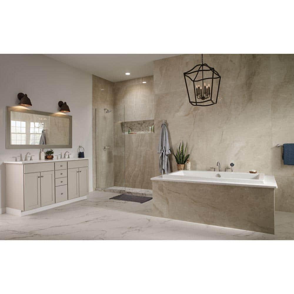 DELTA FAUCET 138031 Crestfield, Bath Hardware Accessory, 24 Towel Bar, Satin Nickel