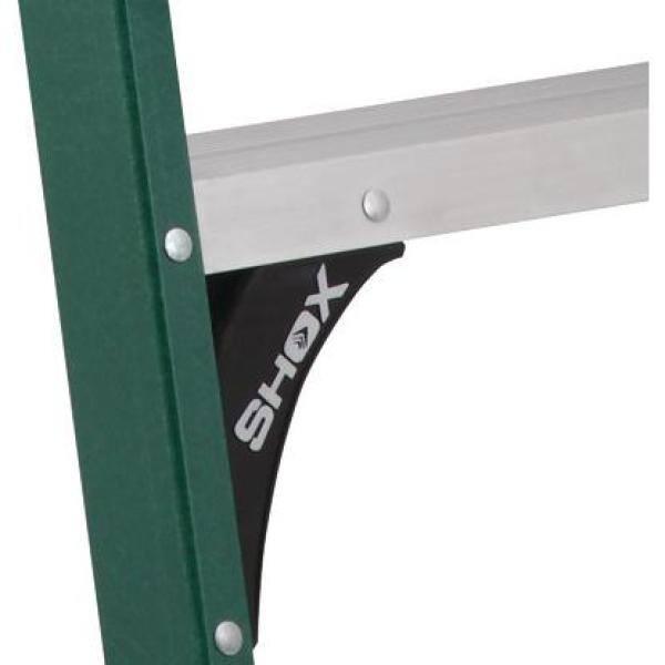 Louisville Ladder 4 ft. Fiberglass Step Ladder with 225 lbs. Load Capacity Type 2 Duty Rating