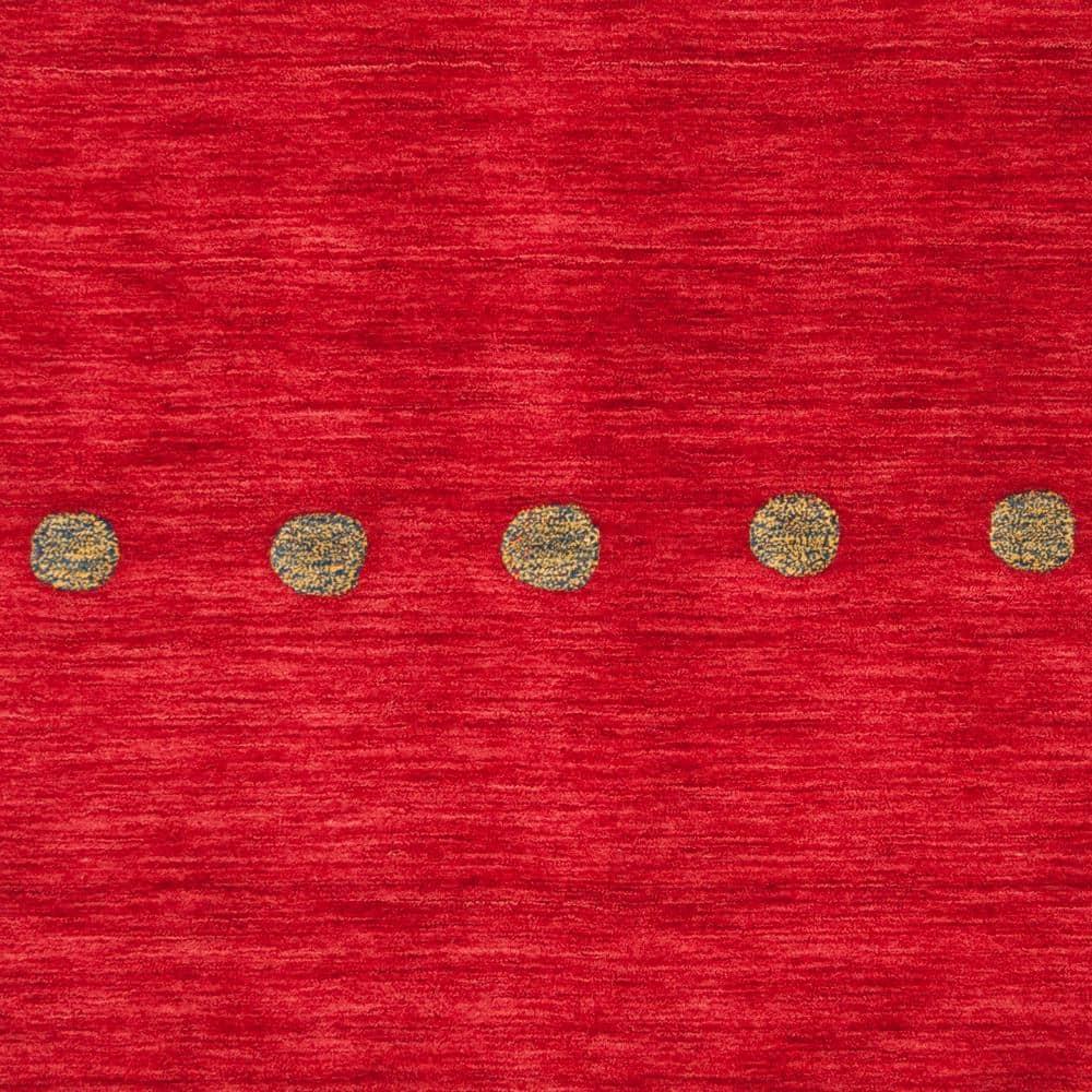 SAFAVIEH Himalaya Collection HIM590Q Handmade Red Rug