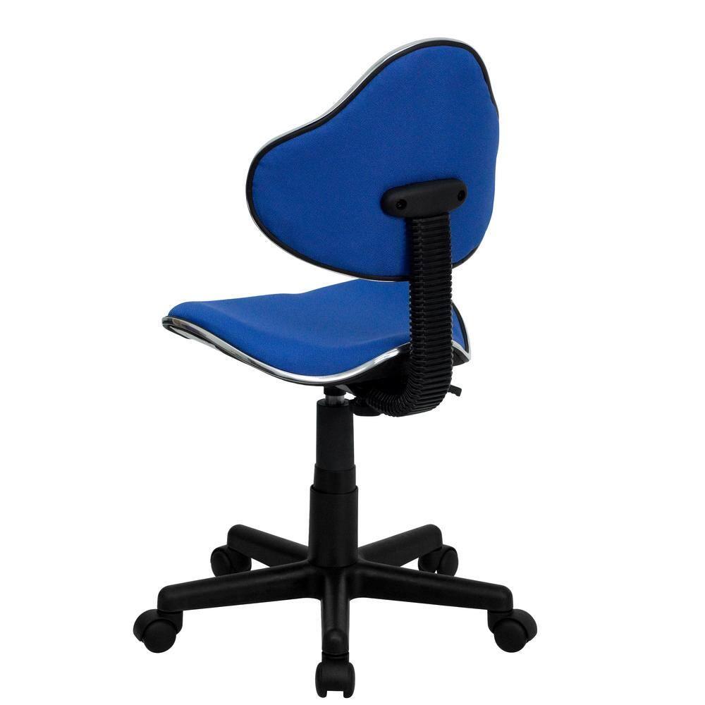 Flash Furniture Whitney Blue Fabric Swivel Ergonomic Task Office Chair