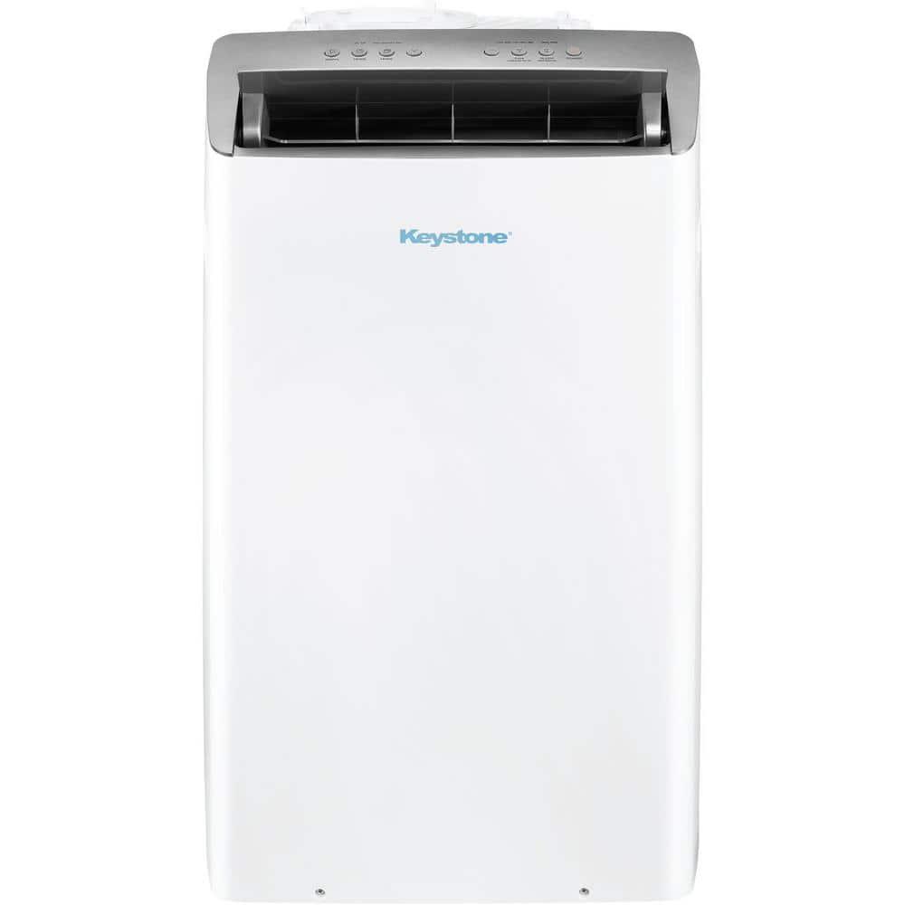 Keystone 12,000 BTU DOE Portable Inverter Air Conditioner with Heater and Remote Control