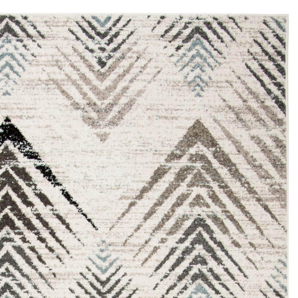 Amsterdam AMS110 Power Loomed Indoor Area Rug - Cream/Beige - 6'7"x9'2" - Safavieh