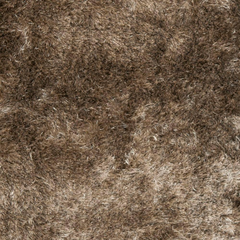 Paris Shag SG511 Hand Tufted Indoor Area Rug - Sable - 5'x7' - Safavieh