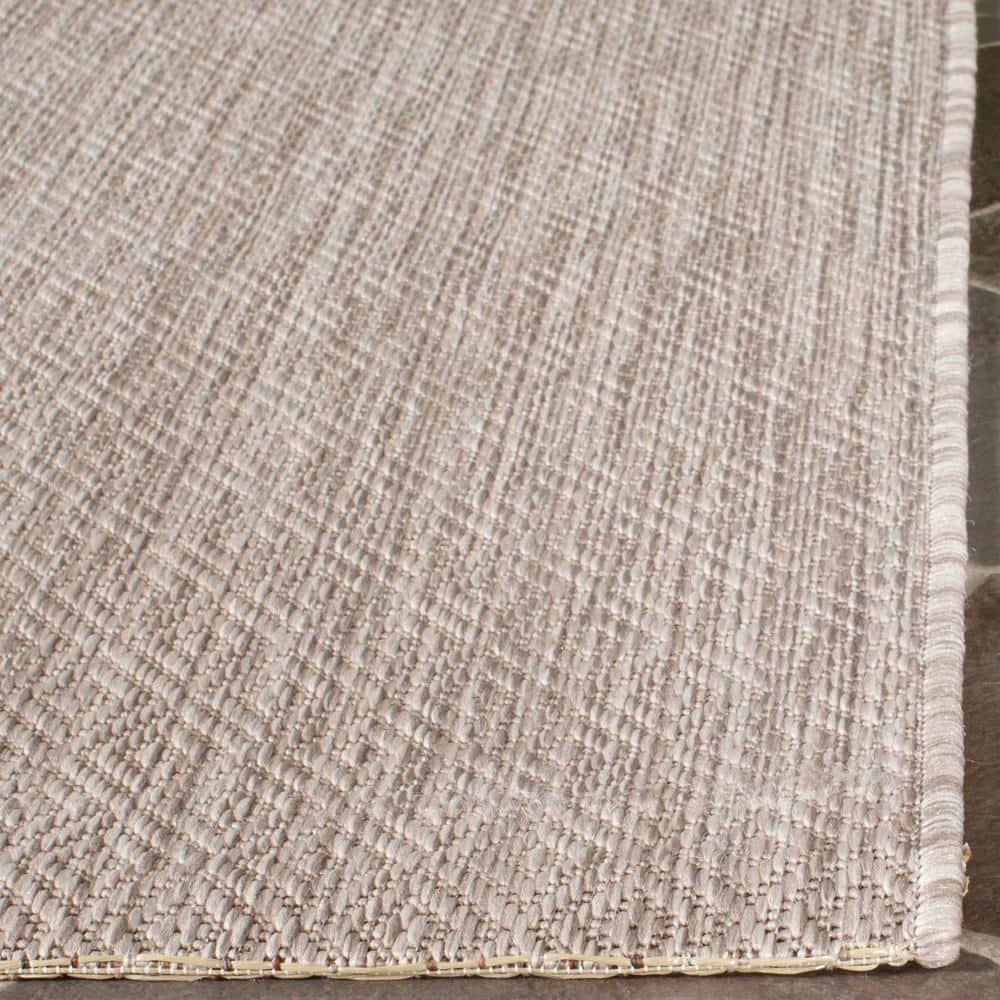 Courtyard CY8520 Power Loomed Indoor and Outdoor Area Rug - Beige/Beige - 8'x11' - Safavieh