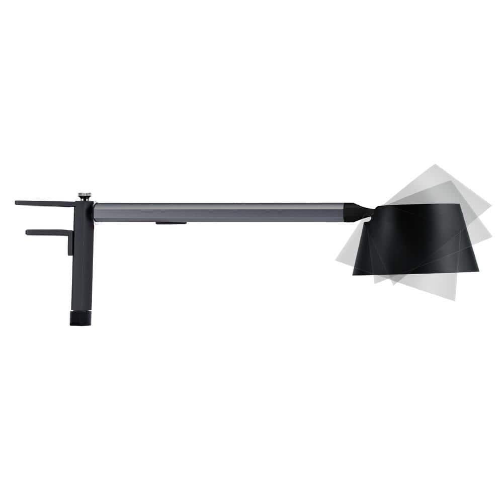 BLACK+DECKER Verve Designer LED Clamp Light, Fits Shelves, Cubicles & Headboards, True White LED + 16M RGB Colors