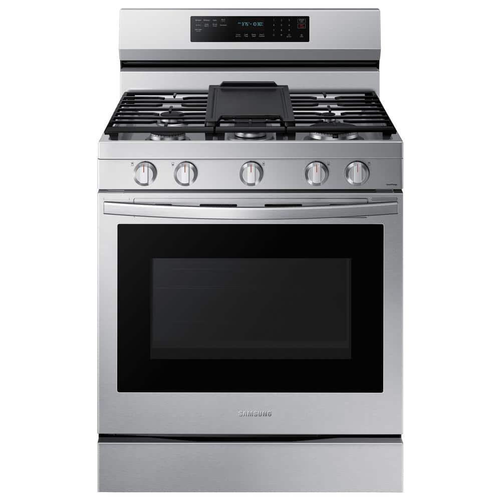 6.0 cu. ft. Smart Freestanding Gas Range with No-Preheat Air Fry and Convection+