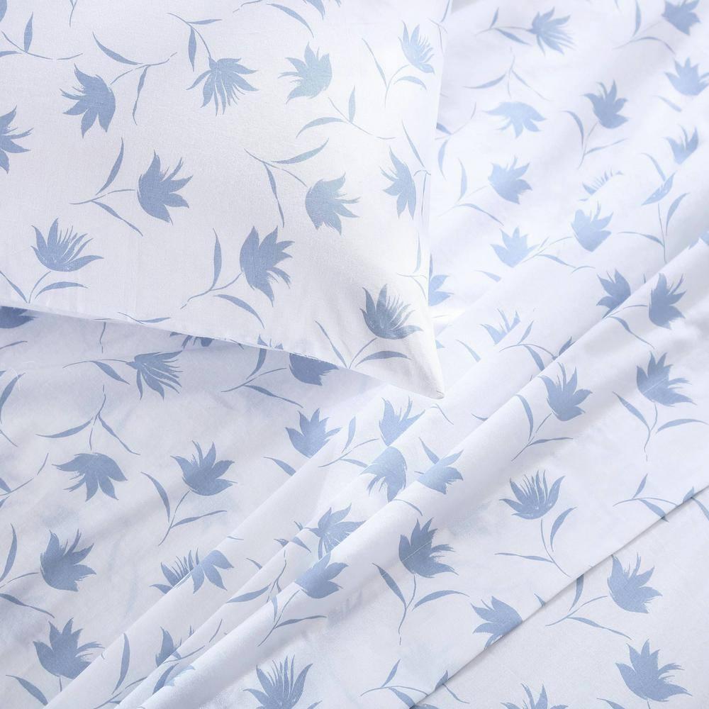 Stone Cottage Bedding Floral Breeze Breeze 200 Thread Count Floral 100% Cotton Percale Sheet Set
