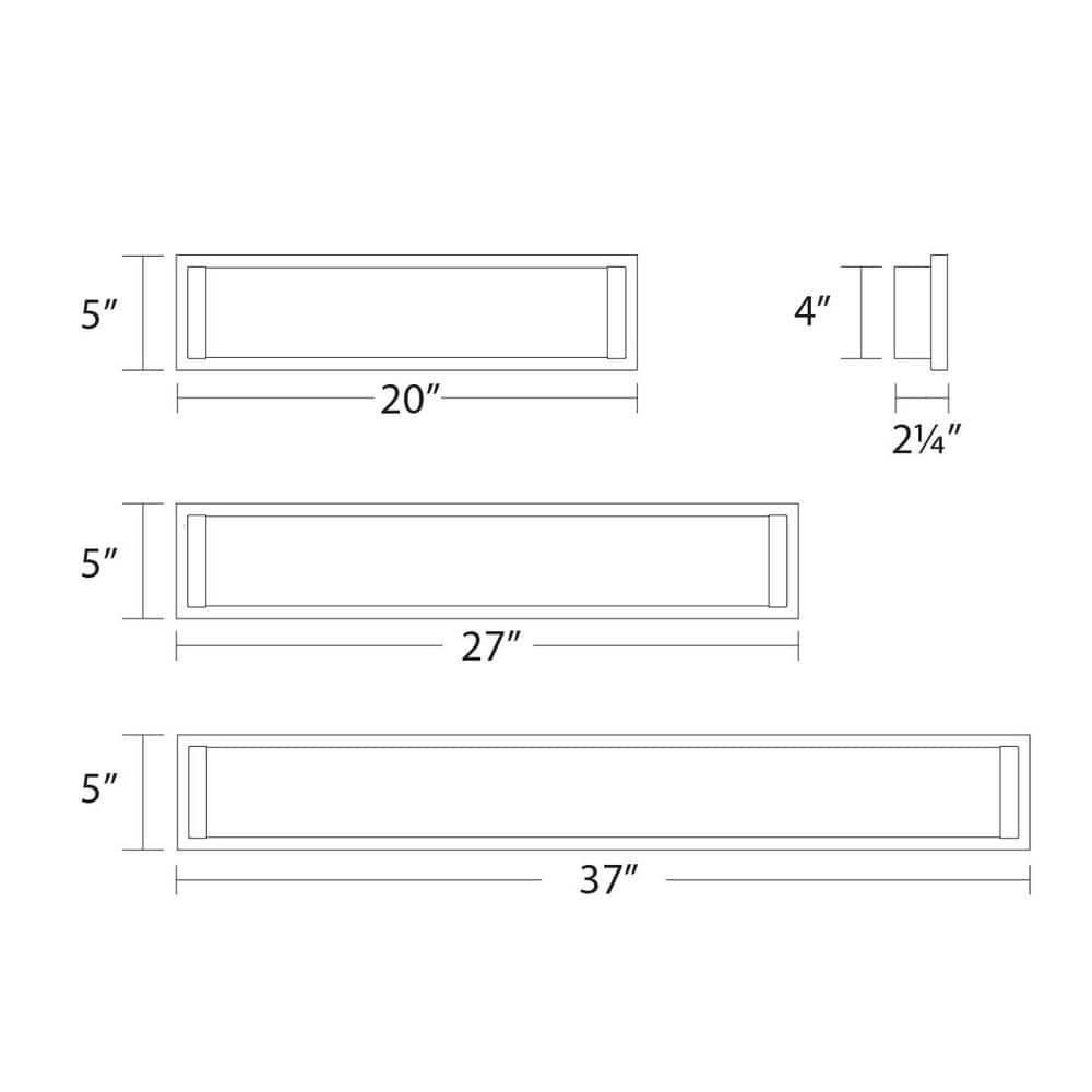 Dimmable LED Bath Bar