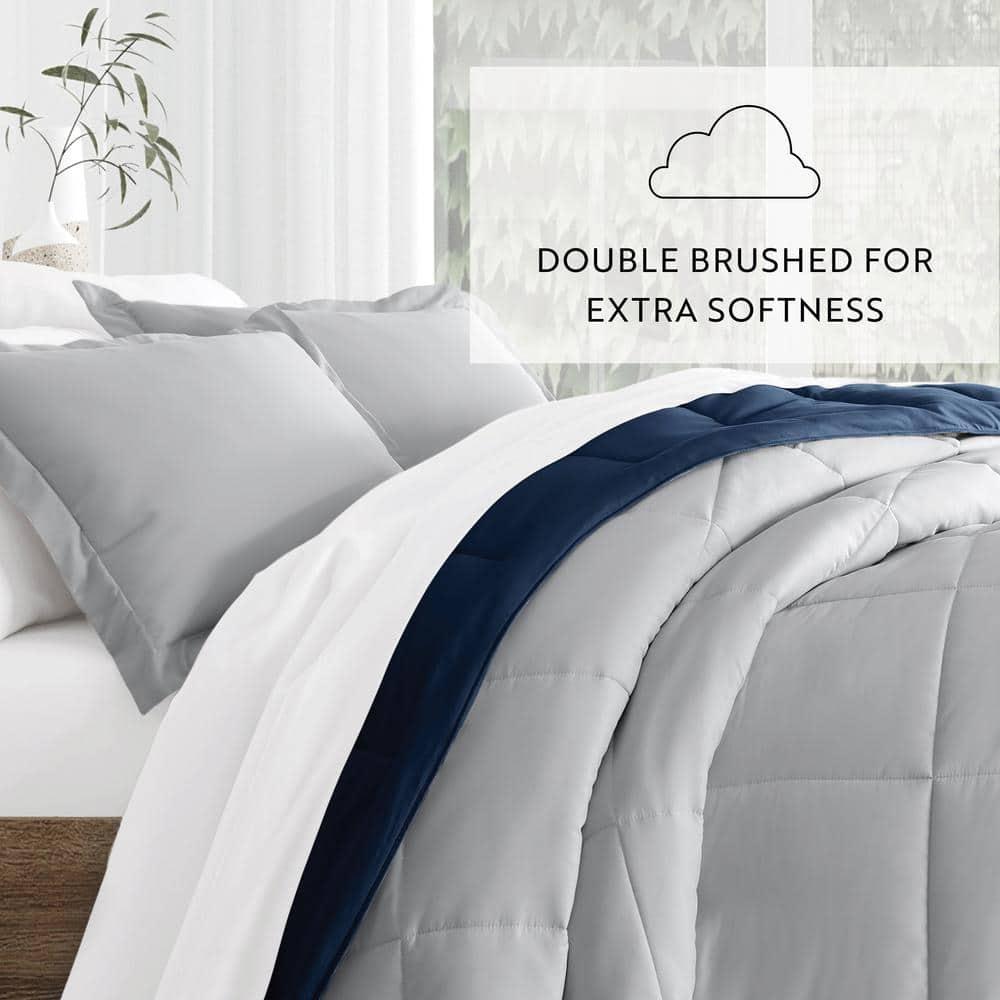 Becky Cameron Reversible Down-Alternative Comforter Bedding Set