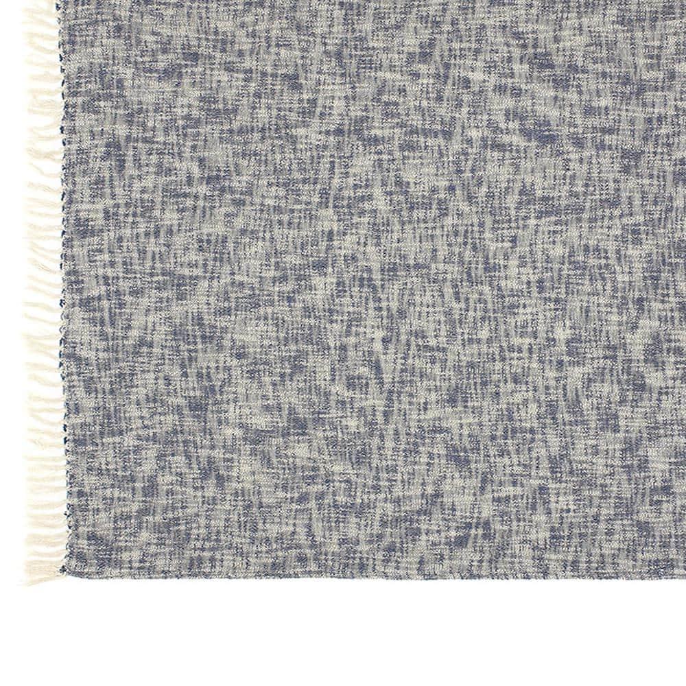 Handmade Solid 100% Cotton Woven Throw Blanket