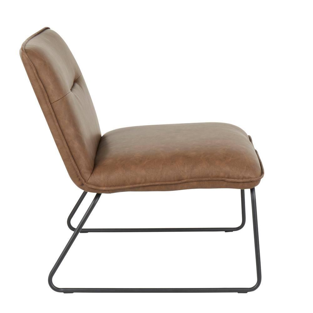 Eaton Faux Leather Accent Chair