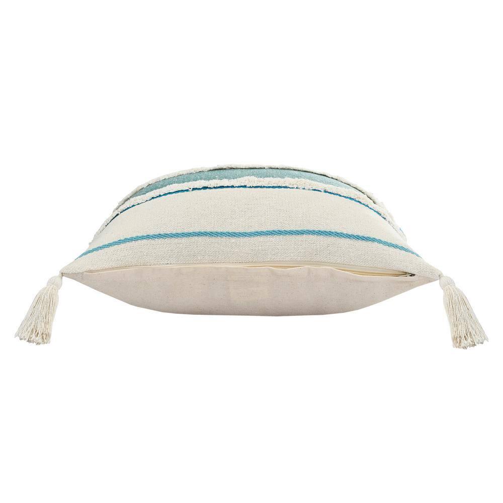Rajani Home Remii Tassels Cotton Throw Pillow