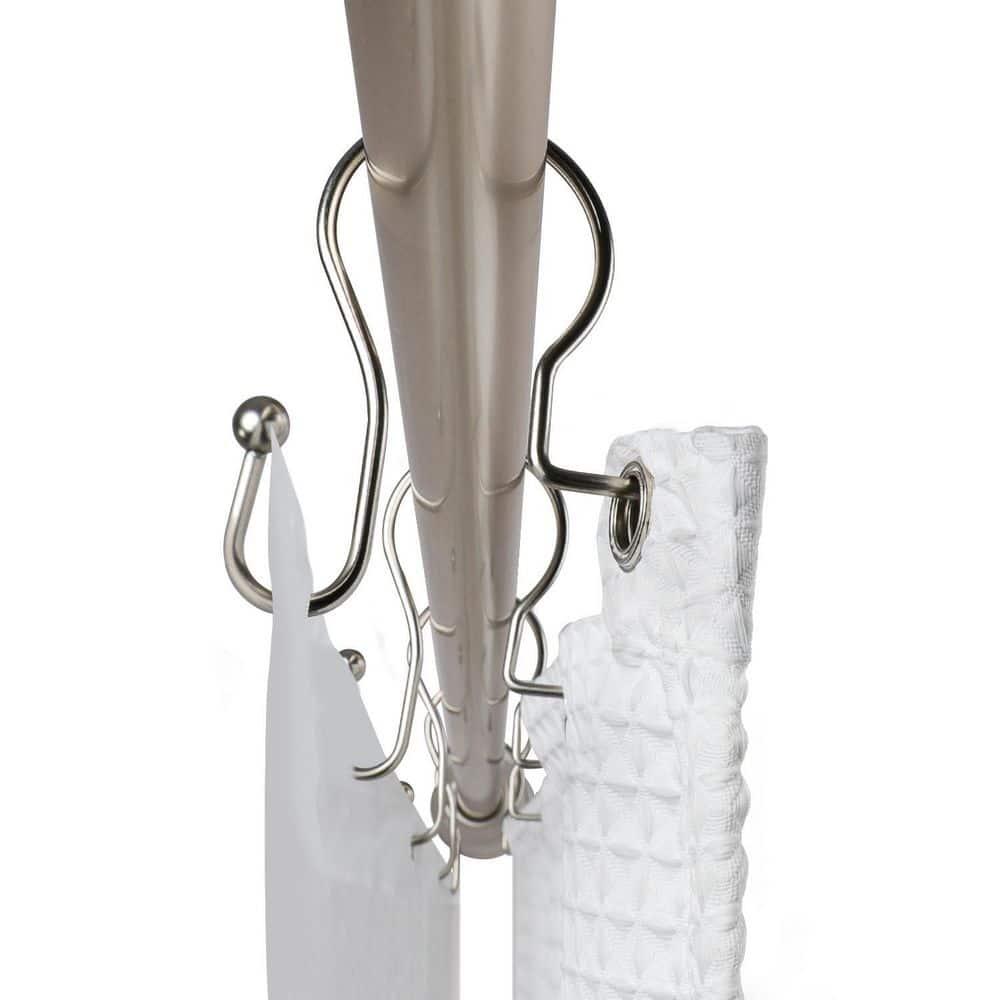 Utopia Alley Zinc Shower Curtain Hook (Set of 12)