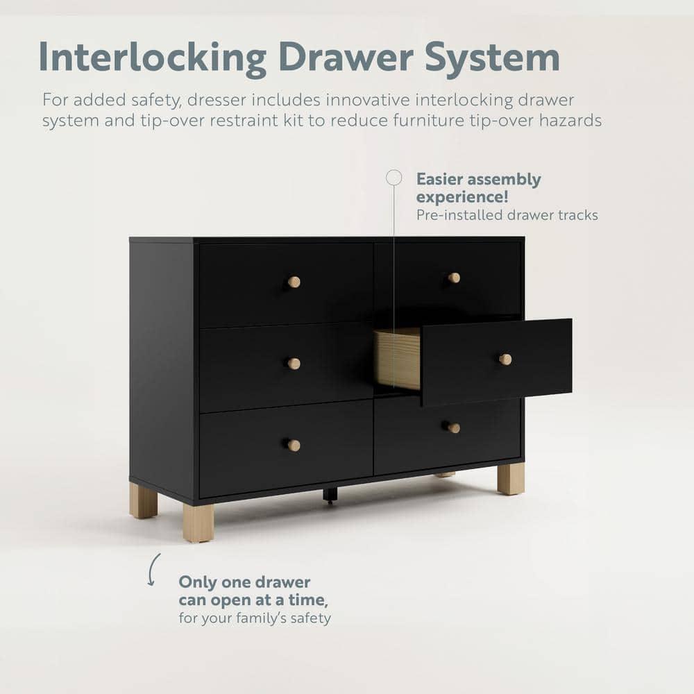 California 6 Drawer Dresser