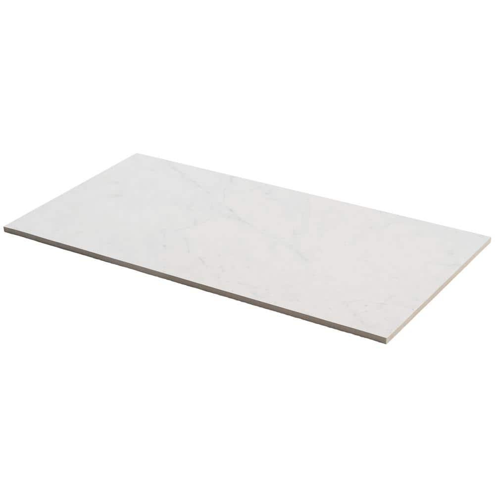 Bond Tile Saroshi 11.81 in. x 23.62 in. Matte Marble Look Porcelain Floor and Wall Tile (9.68 Sq. Ft. / Case)