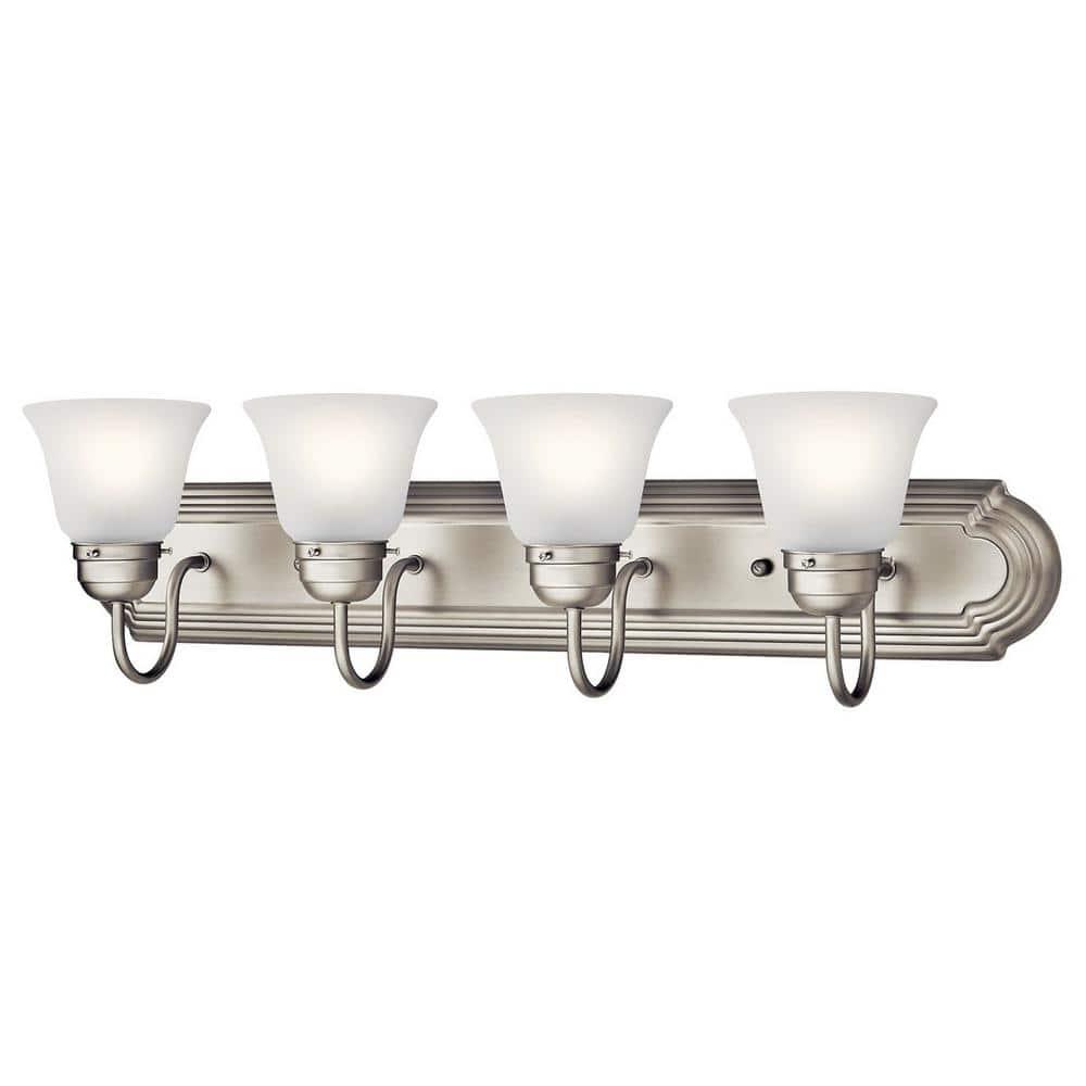 Kichler Lighting 4 - Light Vanity in  Brushed Nickel