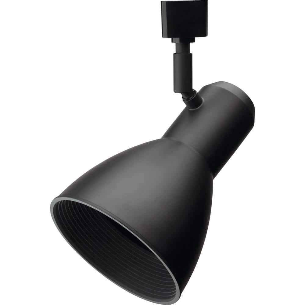 Lithonia Lighting LTHNSTBF Series Head 1 -Light Matte Black Integrated Step Head(s) for Linear Track Lights