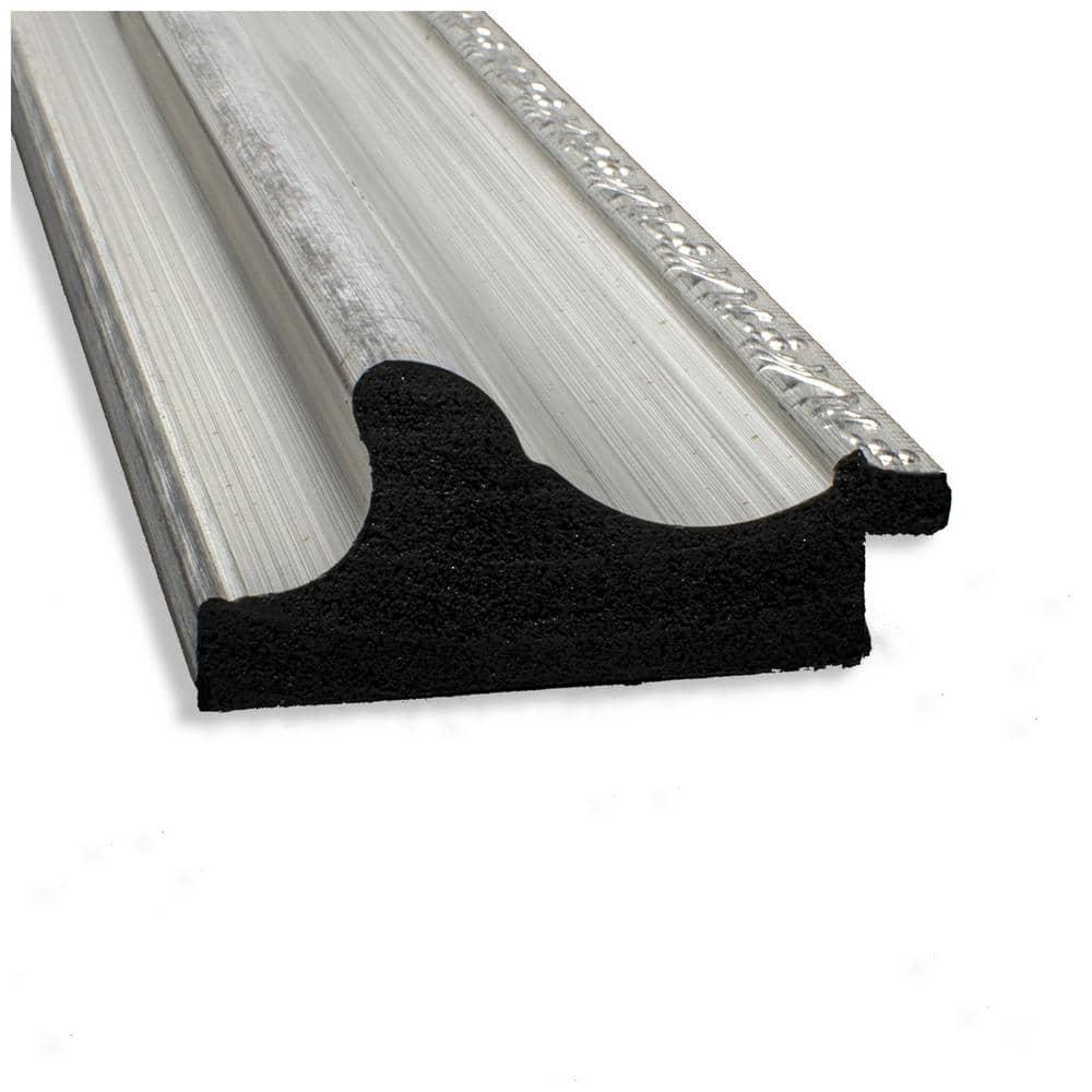 Amanti Art Natural Cork Board Framed Parlor Silver Bulletin Board 24 in. x 18 in.