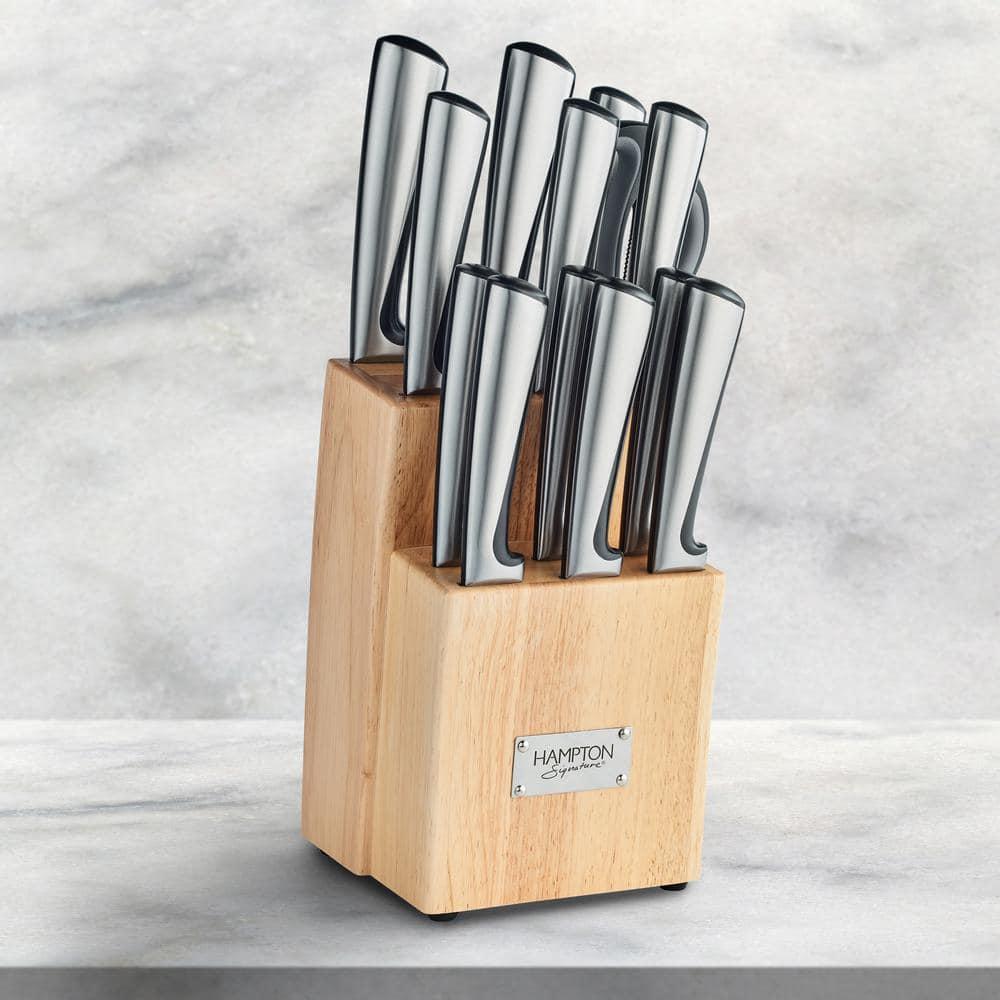 Hampton Signature Orion Blue 14 Piece Cutlery Block Set