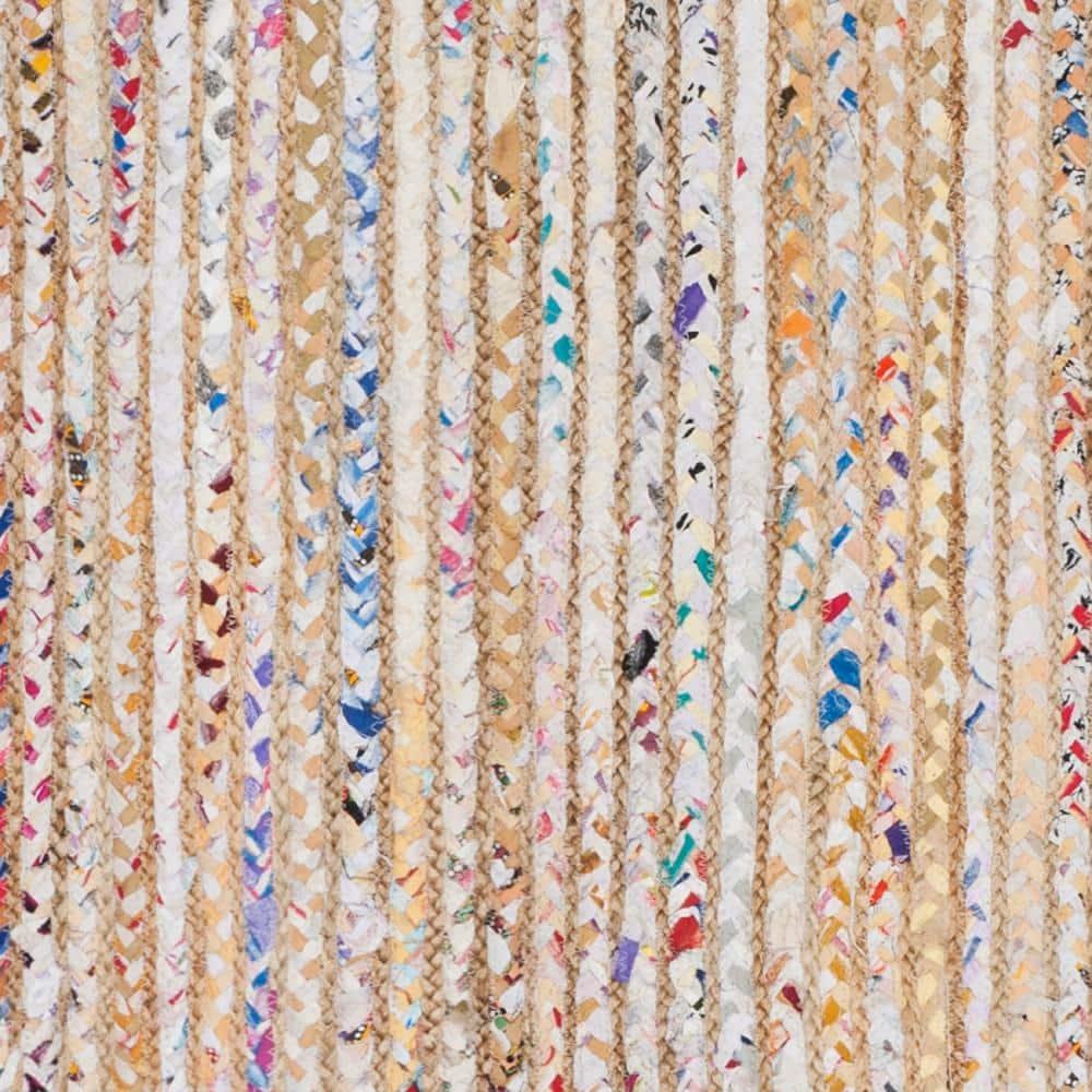 Cape Cod CAP202 Woven Indoor Runner Rug - Beige/Multi - 2'3"x6' - Safavieh