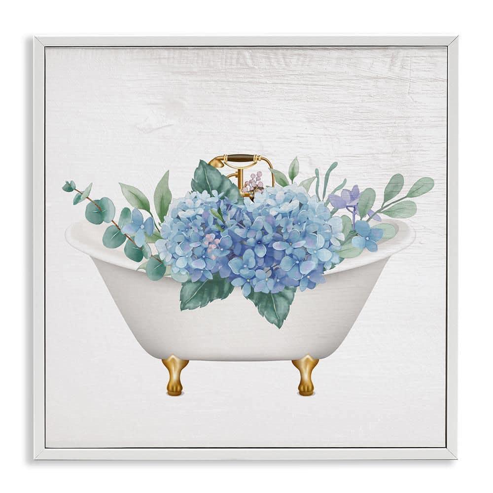 Stupell Industries " Chic Bathtub Hydrangea Blossoms " by Lil' Rue